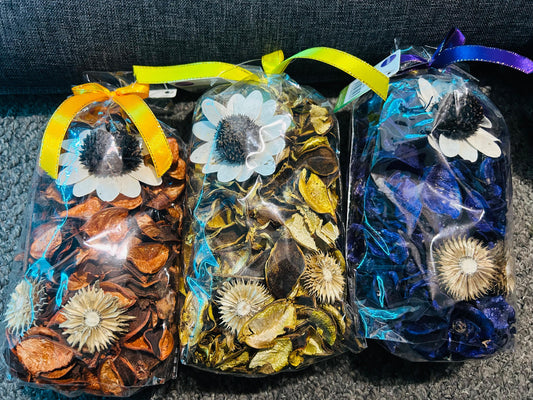 Scented potpourri bags